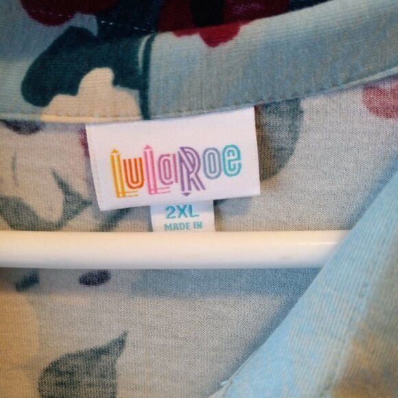 NWT LulaRoe Button Down Long Sleeve Dress - Picture 2 of 9